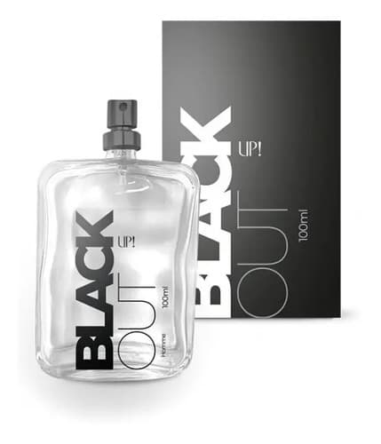 Perfume Up! Black Out Homme 100ml Essência Aromática 