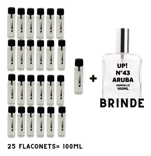 Perfume Up Essência Aruba 43 Masculino - Leia O Descritivo