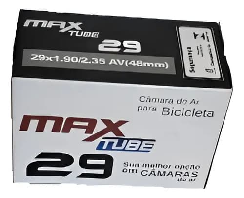 Câmara De Ar Aro 29 Max Tube 48mm Bico Grosso Schrader