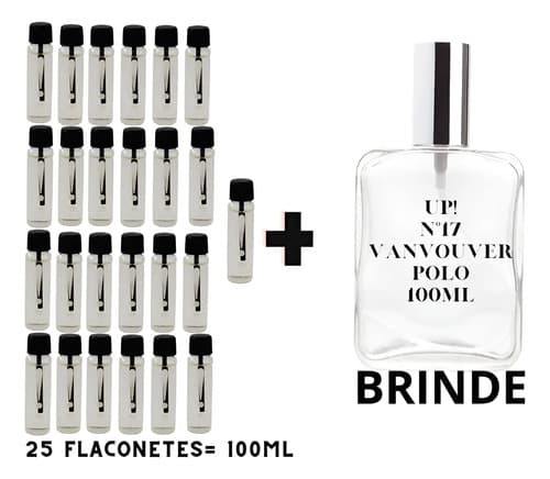 Perfume Up! Essência Vancouver Nº17 - Masculino - Leia O Descritivo